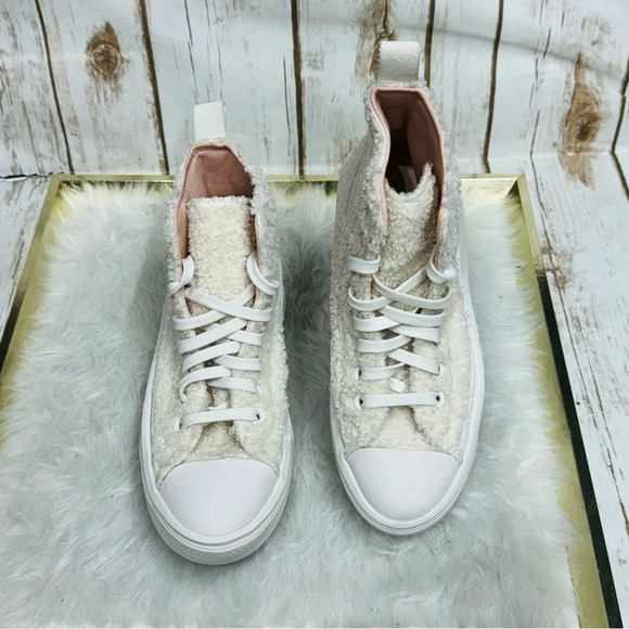 Converse Sherpa Chuck Taylor All Star Move High Perfect Is Not Perfect Platform - Picture 4 of 12